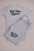 Risk Takin Legend Gray & Black Signature Set (Tee & Shorts)