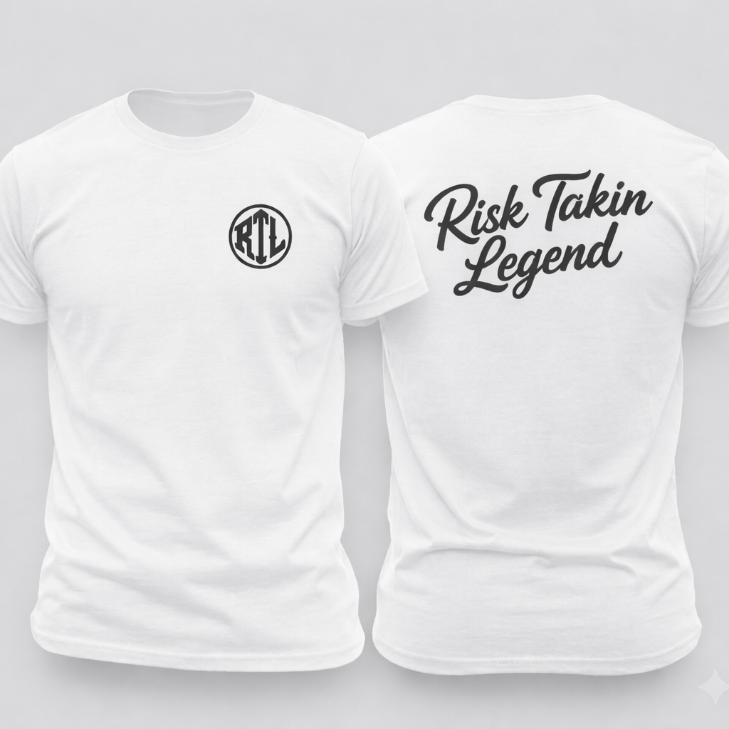 RTL All-Over Print Short & shirt set – Black & White Edition