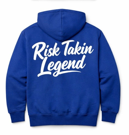 RTL “Risk Takin Legend” Royal Blue & White Signature Sweatsuit