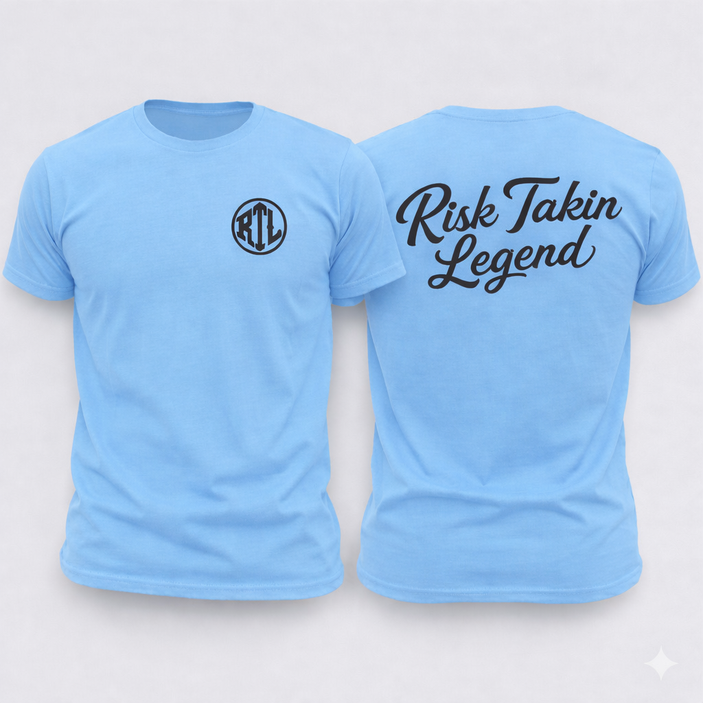 RTL “Easter Energy” Limited Edition Sky blue & Black T-shirt