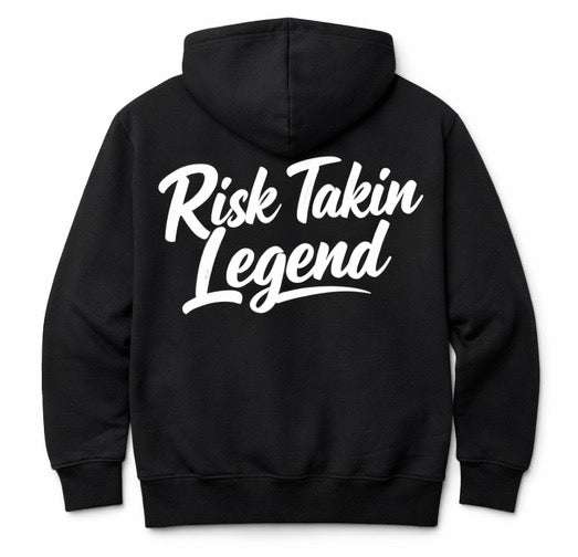 RTL “Risk Takin Legend” Black & White Signature Sweatsuit
